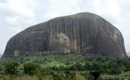 The Zuma Rock near Suleja