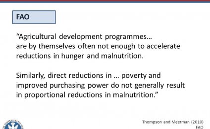 FAO “Agricultural development