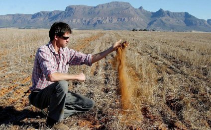 A South African farmer from