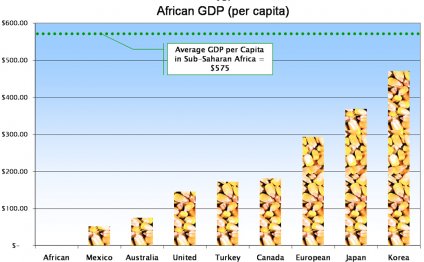 African GDP per capita