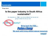 Paper industry in South Africa