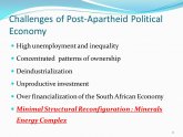 South African political economy