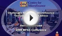 Challenges facing the microfinance industry in South Africa