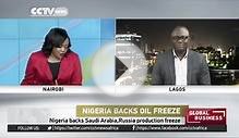 Nigeria backs Russia & Saudi Arabia in freezing oil production