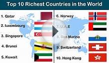 Top 10 Richest Countries in the World by GDP [2015 IMF Report]