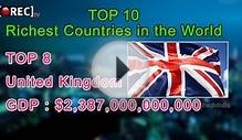TOP 10 RICHEST COUNTRIES IN THE WORLD IN GDP 2015